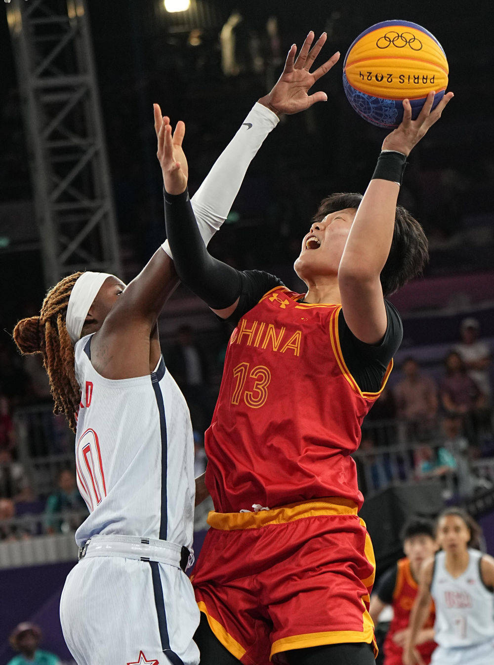 奥运会-中国三人女篮附加赛不敌美国无缘四强(中国女篮三人奥运赛程)